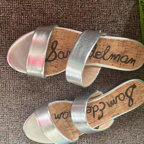 Sam Edelman silver sandals - Picture 3 of 8